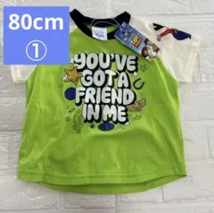 トップス　半袖Tシャツ　80cm 子ども服　キッズ　バズ・ライトイヤー①