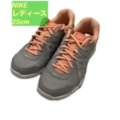 Nike ナイキ　グレー/オレンジ スニーカー　レディース