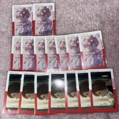 プロセカ エピカ 26c MEIKO 箔押し2枚 特訓後7枚 特訓前7枚