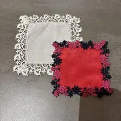 【新品】近沢レース ガチャプチタオル 2枚セット