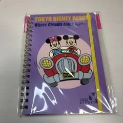 【匿名配送】東京ディズニーリゾート ミッキー＆ミニー リングノート