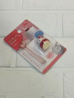 スパチュラ&ホルダー　ハローキティ スパチュラ ホルダー キティ 粘着タイプ