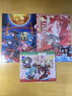 ボートレース若松×魔法少女まどか☆マギカ クリアファイル マウスパッド3点セット