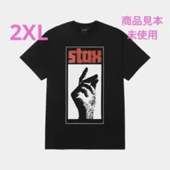 HUF X STAX SNAP TEE ブラック XXL