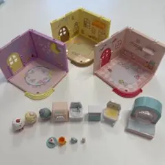 くっつきすみっコ おへやにようこそ すみっコぐらし ミニチュア ３つセット