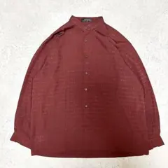 スタンドカラーシャツ xl