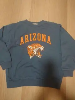 ペアマノンストリート130 トラ プリント トレーナー