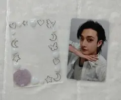 スキズKARMA バンチャンHMV特典トレカスリーブシールデコ付