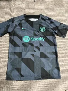 NIKE FCバルセロナ 2023 トレーニングシャツ ユニフォーム カーキ M