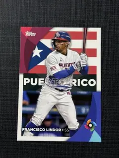 【Francisco Lindor】Topps 2023 WBC インサート