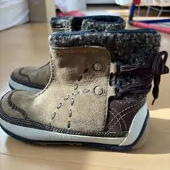 メレル　ブラウン スエード ショートブーツ