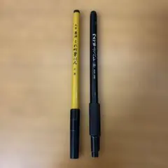 筆ペン　くれ竹&ぺんてる　2本セットのサムネイル