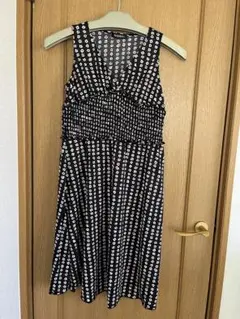 Angeliebe マタニティ ワンピース 黒/白/ピンク　9号