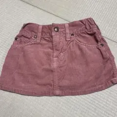 コーデュロイ スカート