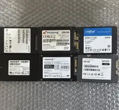 2.5インチ SSD 6個セット!