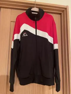 FILA ジップアップジャケット 赤・黒・白