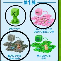 マインクラフト マイクラ ハッピーセット 第1弾 マック 4個 3種類