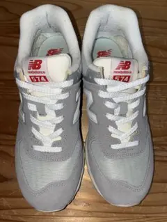 New Balance 574 グレー スニーカー