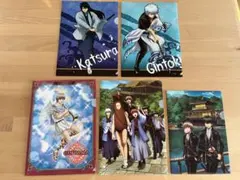 銀魂　クリアファイル　5枚セット