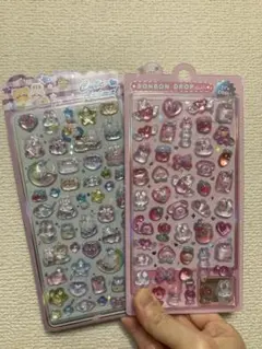 セット売りお値下げしました！中国公式BONBON DROP&3D立体シールセット