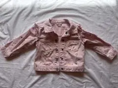 GAP kids デニムジャケット　ピンク　3y