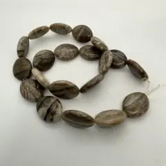 天然石ピアス　シルバーリーフジャスパーシルバー925 27-3樹脂ピアスも可能 天然石ピアス ダルメシアンジャスパー シルバー925 111-3樹脂