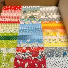 ①はぎれ Mix 10×10 100枚まとめ売り