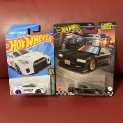 ホットウィールバティウォークibertywalk hotwheelschase 96 日産 180SX タイプX」などマテル「ホットウィール ベーシックカー