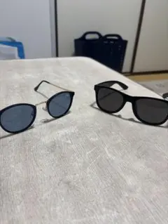 Everlast ブラック サングラス 2点セット