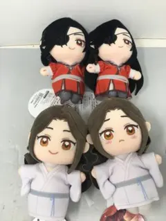 天官賜福貮　ぬいぷりけ　4種コンプセット　GIGO限定 アニメ「天官賜福 貮」よりぬいぷりけおすわりがGiGO限定