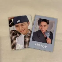 SEVENTEEN ミンギュ FC更新 トレカ インスタントシールセット