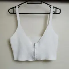 SHEIN ニットベスト ホワイト XLのサムネイル