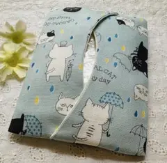 ハンドメイド ポケットティッシュケース　猫シリーズ