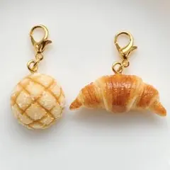 【ハンドメイド】ミニチュアパン メロンパン チャーム
