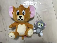 トムとジェリー プライズ ぬいぐるみ 2個セット