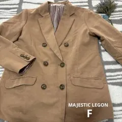 MAJESTIC LEGON ダブルブレスト　テーラードジャケット　F