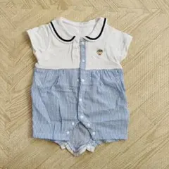 半袖ロンパース