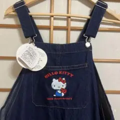 Hello Kitty 50th Anniversary デニムオーバーオール
