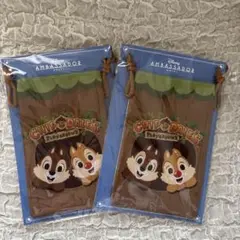 【未使用】チップとデールのプレイグラウンド ネックポーチ アンバサダーホテル