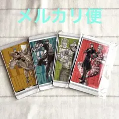 スシローコラボ　ジョジョの奇妙な冒険 ステッカー 4枚セット
