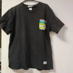 BONERA ポケット付き Tシャツ ブラック