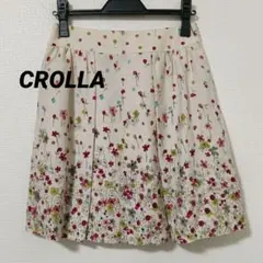 CROLLA 花柄フレアスカート アイボリーのサムネイル