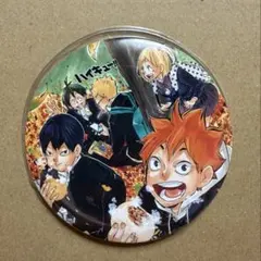 ハイキュー！！コレクション缶バッジ3弾　烏野　影山　日向　月島　山口　谷地