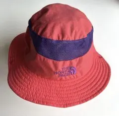 【THE NORTH FACE 】キッズ ハット 帽子 ピンク パープル　日除け