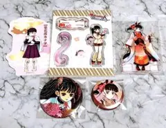 鬼滅の刃 栗花落カナヲ グッズセット アクスタ 缶バッジ