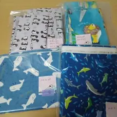 魚 ペンギン サメ 水族館 生地 まとめ売り セット