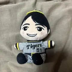 阪神タイガース　中野拓夢　選手ぬいぐるみマスコット　キーホルダー