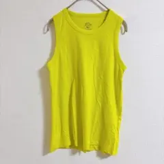 J.CREW タンクトップ ノースリーブ イエロー 【XS】インナー USA古着のサムネイル