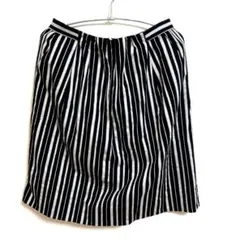 【状態◎】ナノユニバース ストライプ スカート サイズM