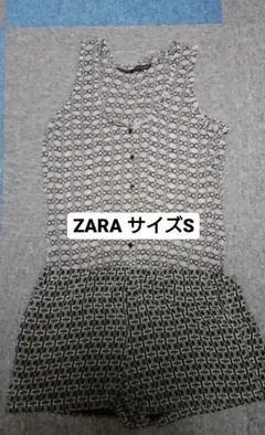 ZARA ショート丈 サロペット